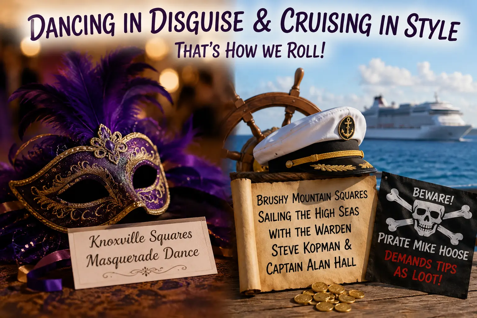 Dancing in Disguise & Cruising in Style